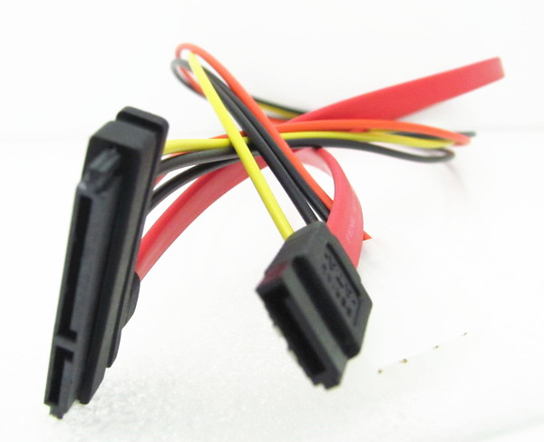 7+15 Pin to 4 Pin IDE Power Serial ATA SATA Data - Click Image to Close